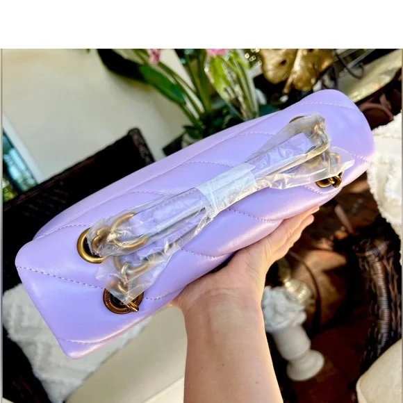 KURT GEIGER SoHo Shoulder Bag  LILAC PURPLE large new with tag - Picture 12 of 17